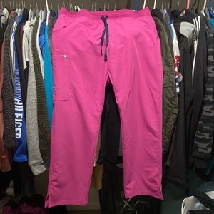 figs cargo scrub pant electric orchid